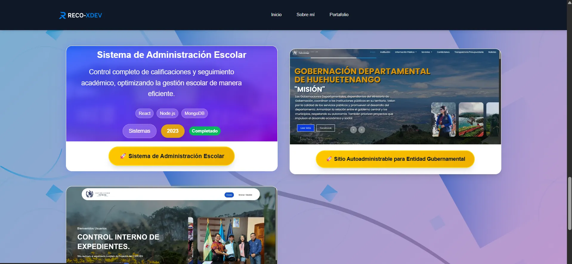 Sitio Web Personal