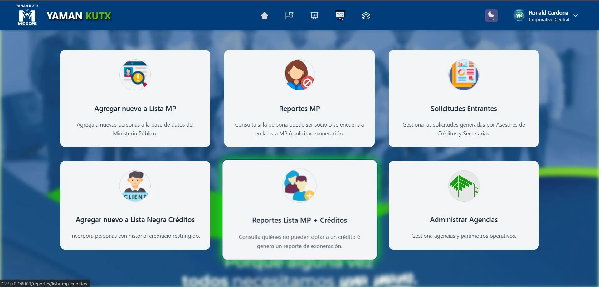 Sistema Web Corporativo